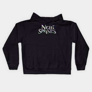 Night Springs Glitchy Kids Hoodie